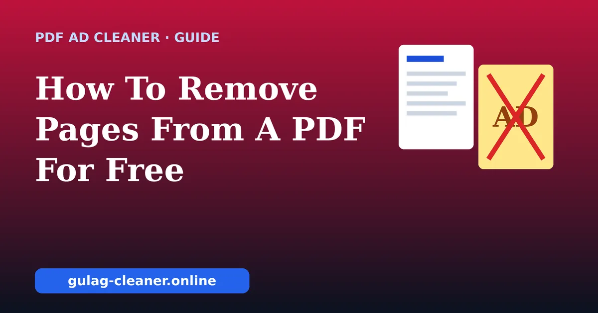 How To Remove Pages From A PDF For Free: 4 Easy Ways cover image